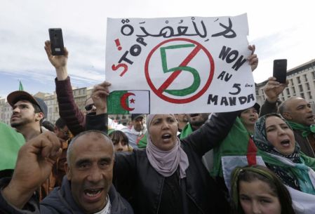 argelia no al quinto mandato