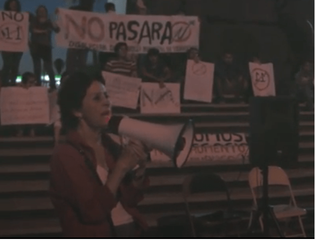 Gema López Limón : Contra el TLCAN y el trabajo Infantil