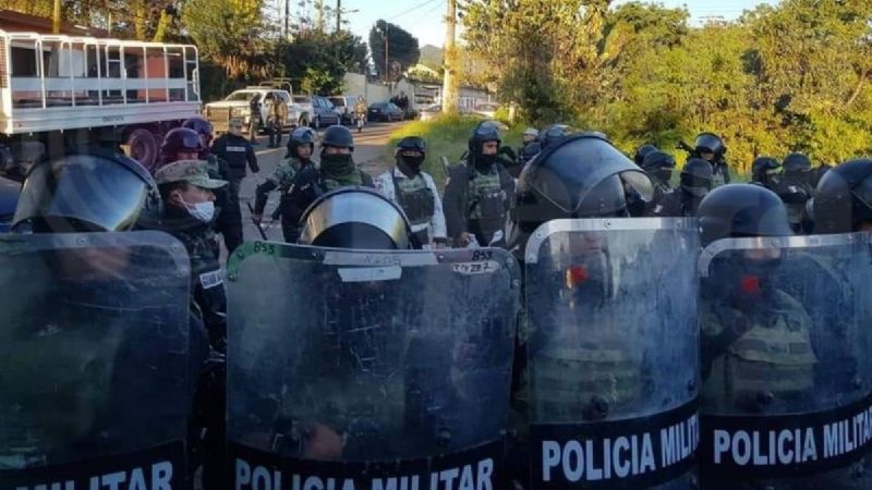 OPT Baja California carta abierta a AMLO, en relación a la represión a los electricistas