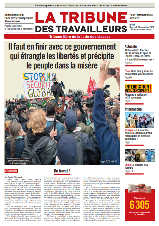 Francia: ¡Queremos trabajo!