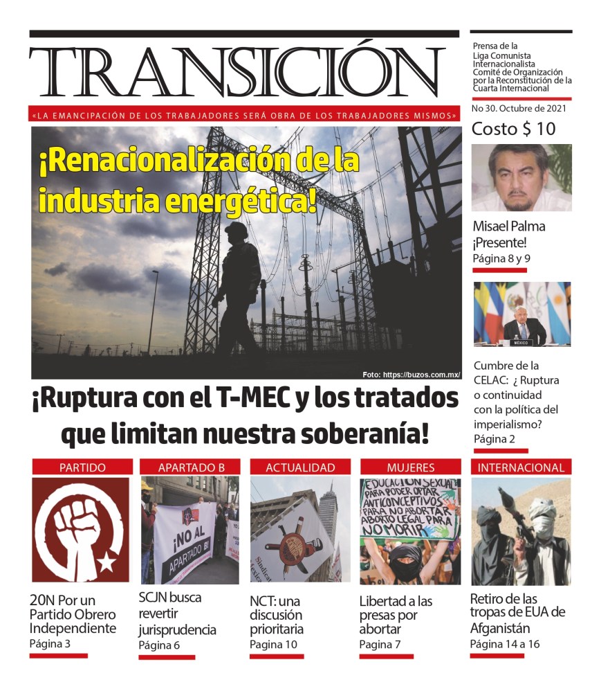 Frente Único Antimperialista por la renacionalización de todo el sector energético