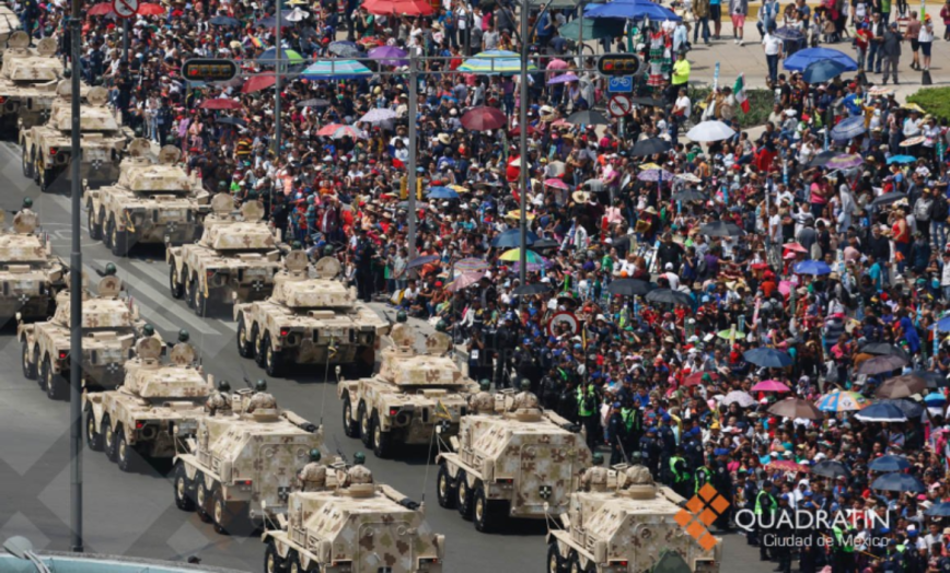 Aumento del presupuesto al ejército tendencia que refuerza la militarización