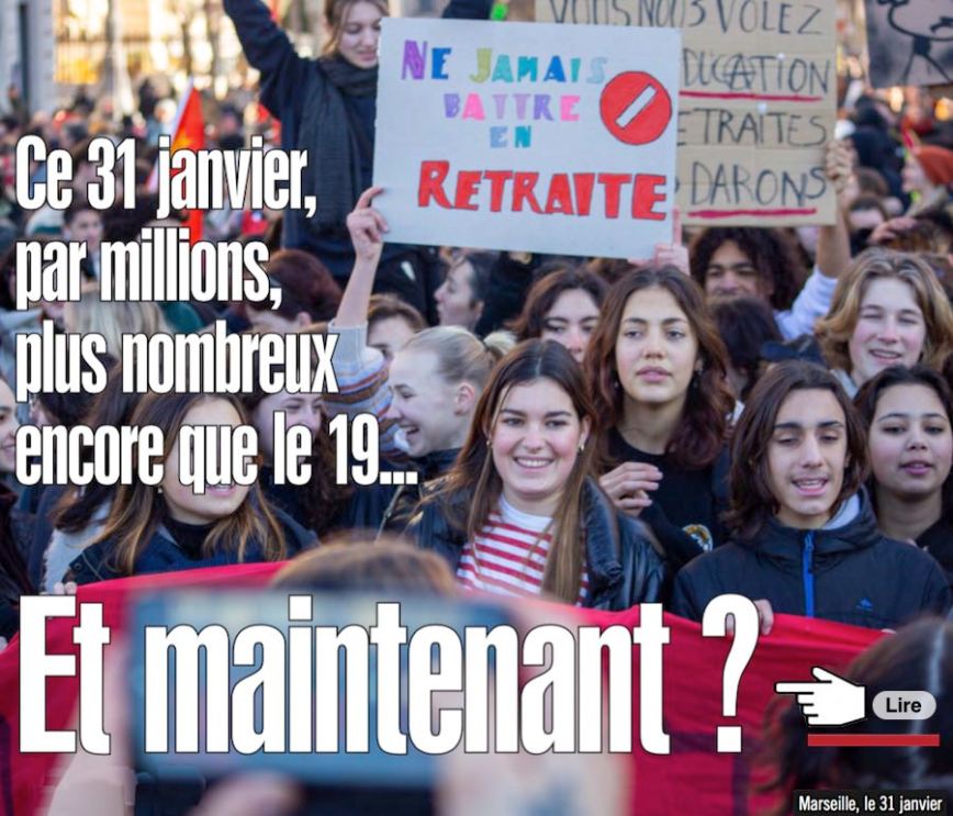 Ola de huelgas en Europa.