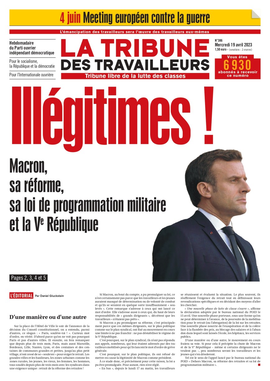 FRANCIA: De una u otra manera.