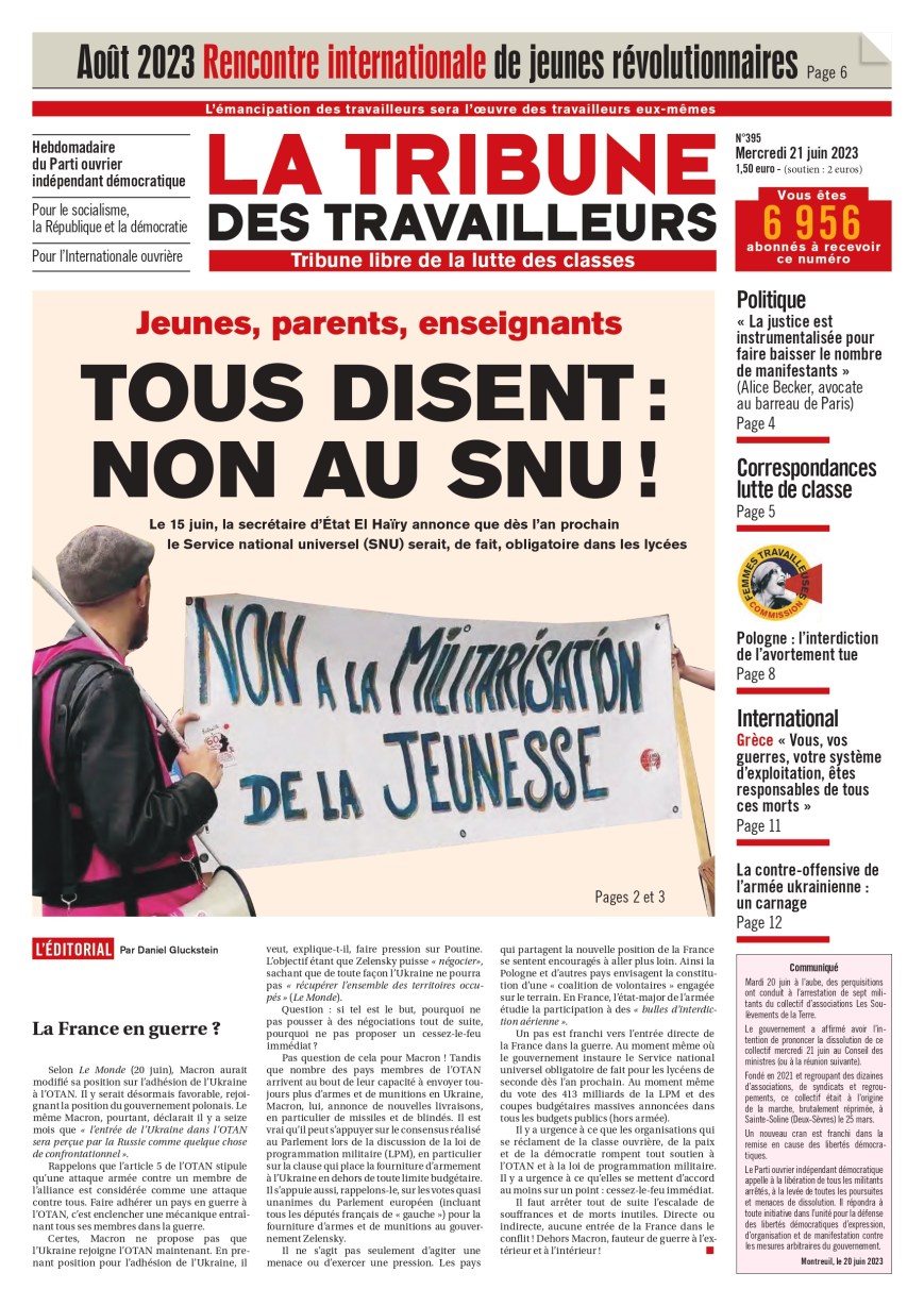 ¿Francia en guerra?