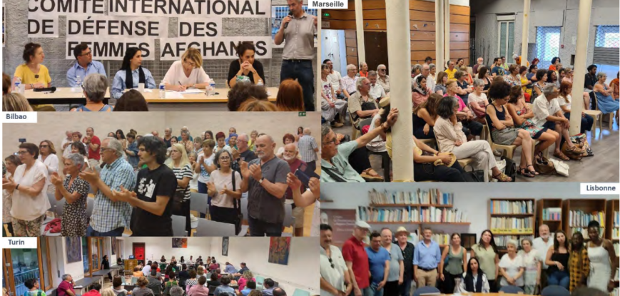 Desde Turín hasta Génova, ellas (y ellos) se movilizan por la causa de las mujeres afganas.