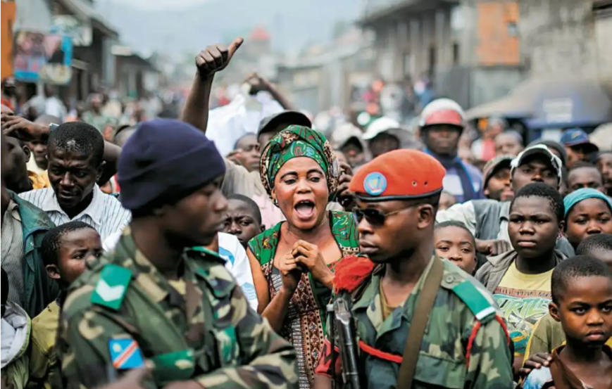 REP. DEM. DEL CONGO: ¡Retirada de las tropas extranjeras! ¡Fuera las multinacionales!