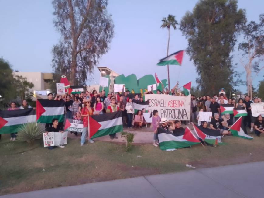 Entrevista a un miembro del comité  en solidaridad con la causa palestina en Mexicali