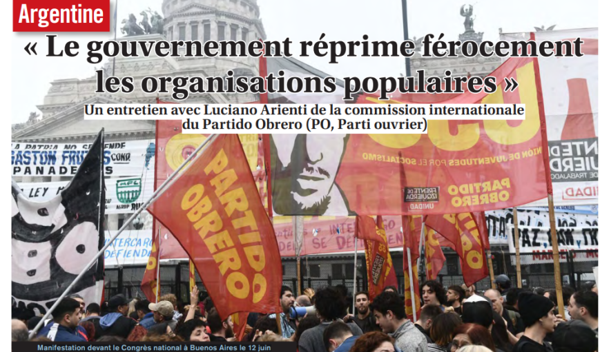 Argentina: requisición del local del Partido Obrero