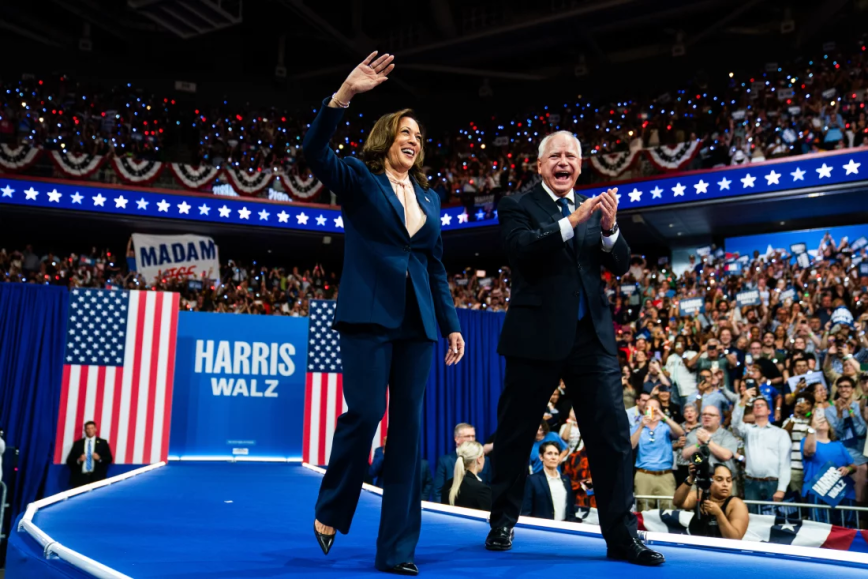 Estados Unidos: Harris – Walz, candidatos para dar continuación a la guerra “al exterior” y “al interior”