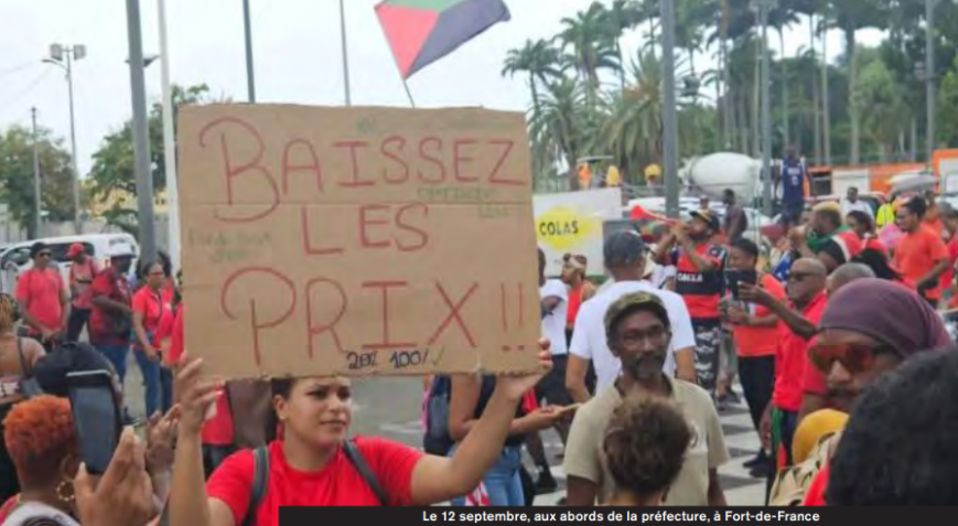MARTINICA: Se levantan contra el “alto coste de la vida