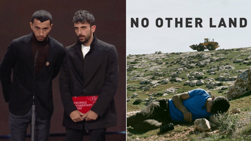 No Other land ganadora  del  premio Óscar: Para el pueblo palestino no hay otra tierra que la suya.