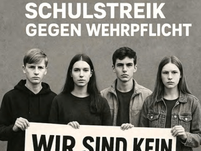 Alemania:5 de diciembre: huelga de estudiantes contra la conscripción militar