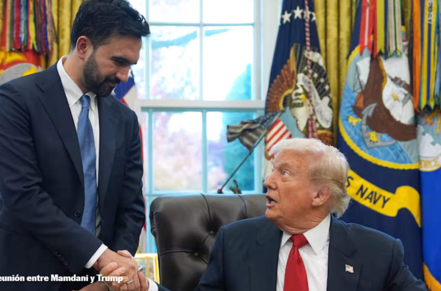 “Estamos de acuerdo sobre un buen número de cosas” Zohran Mamdani y Trump