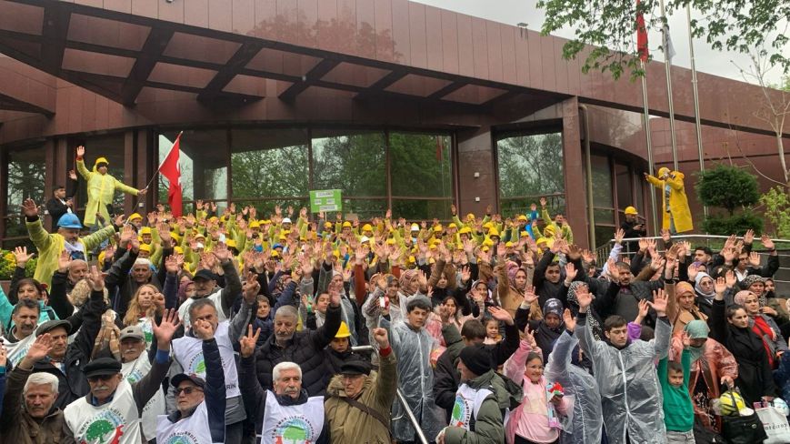 Turquía: Los mineros de Eskisehir marchan hacia Ankara