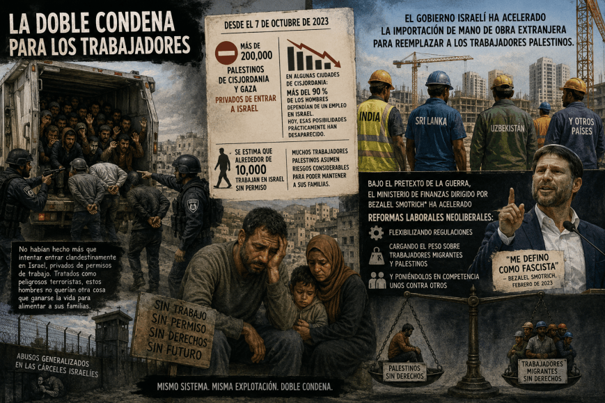 Trabajar bajo ocupación: la tragedia de los obreros palestinos