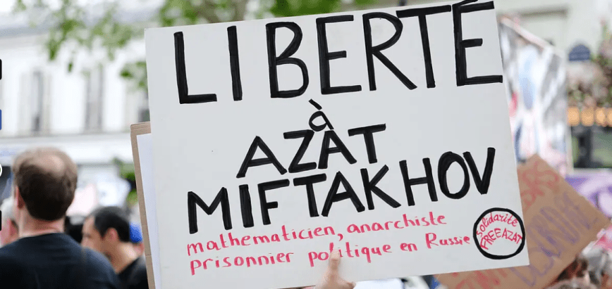 Rusia: ¡Azat Miftakhov, detenido de opinión, está en gran peligro!