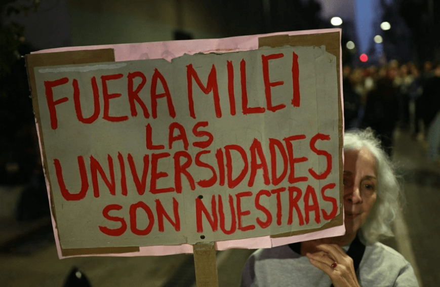 Argentina: Un millón y medio de manifestantes por la universidad pública