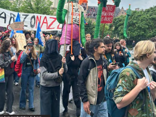 En Bélgica los estudiantes se manifiestan contra el aumento de las cuotas de inscripción