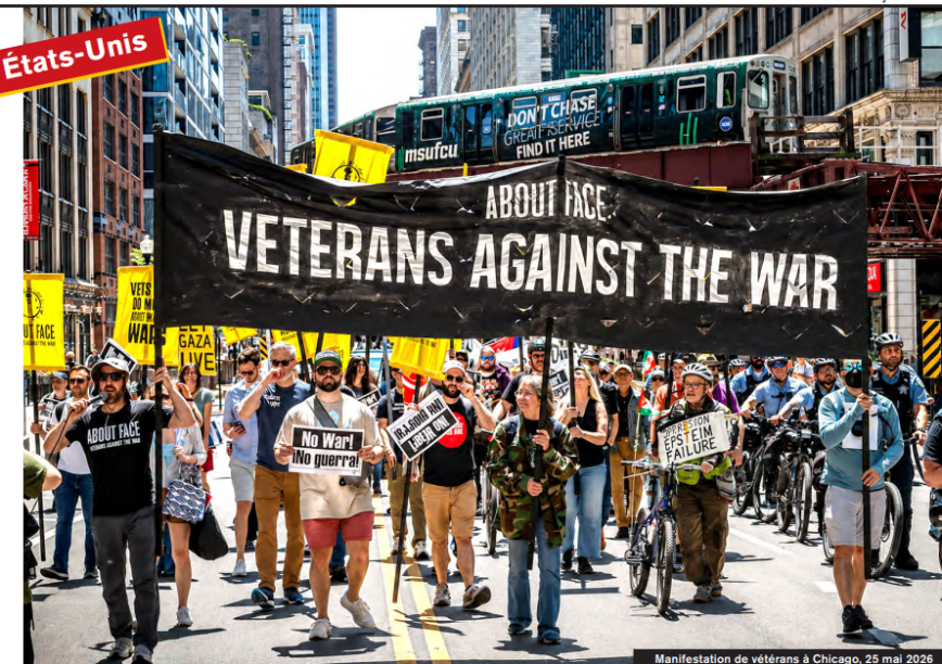 Me opongo a la guerra hoy y continuaré oponiéndome mañana”: Palabras de veteranos estadounidenses contra la guerra.