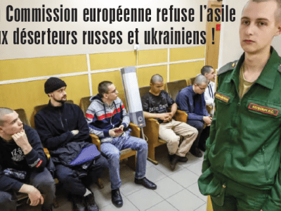 ¡La Comisión Europea niega el asilo a los desertores rusos y ucranianos!