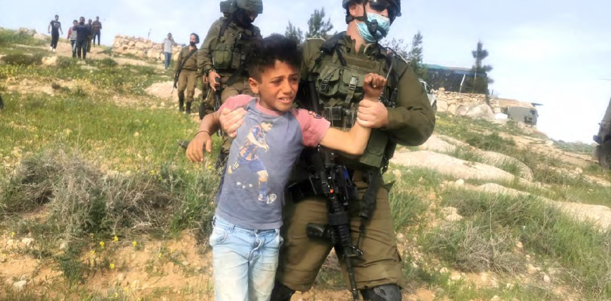 «En Cisjordania, la infancia asesinada»