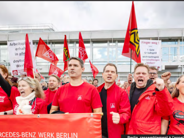 Alemania: organizar la lucha de clases «sin el freno de mano puesto»