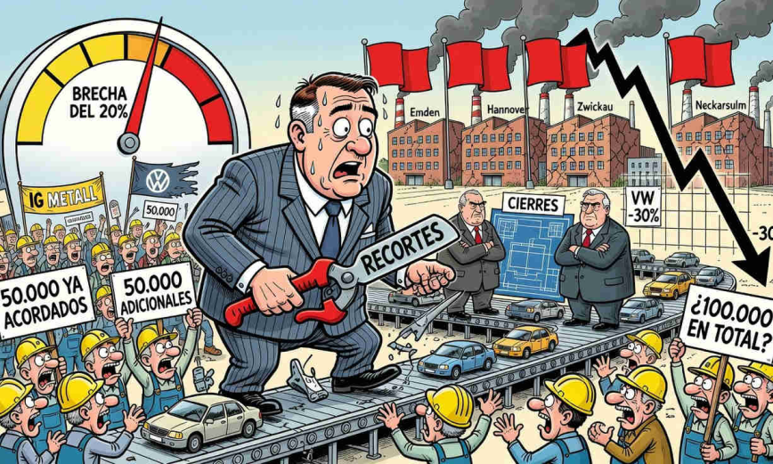 Volkswagen quiere suprimir 100 000 empleos:¿cómo es posible?